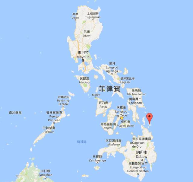 菲律宾地图位置
