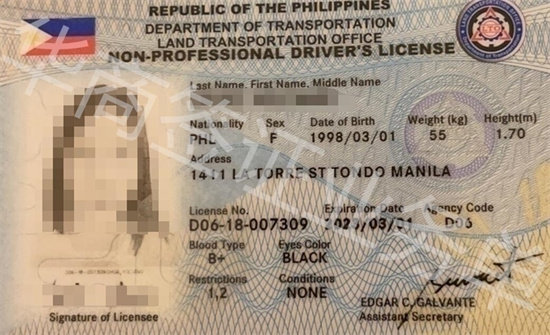 菲律宾驾照换中国驾照需要什么